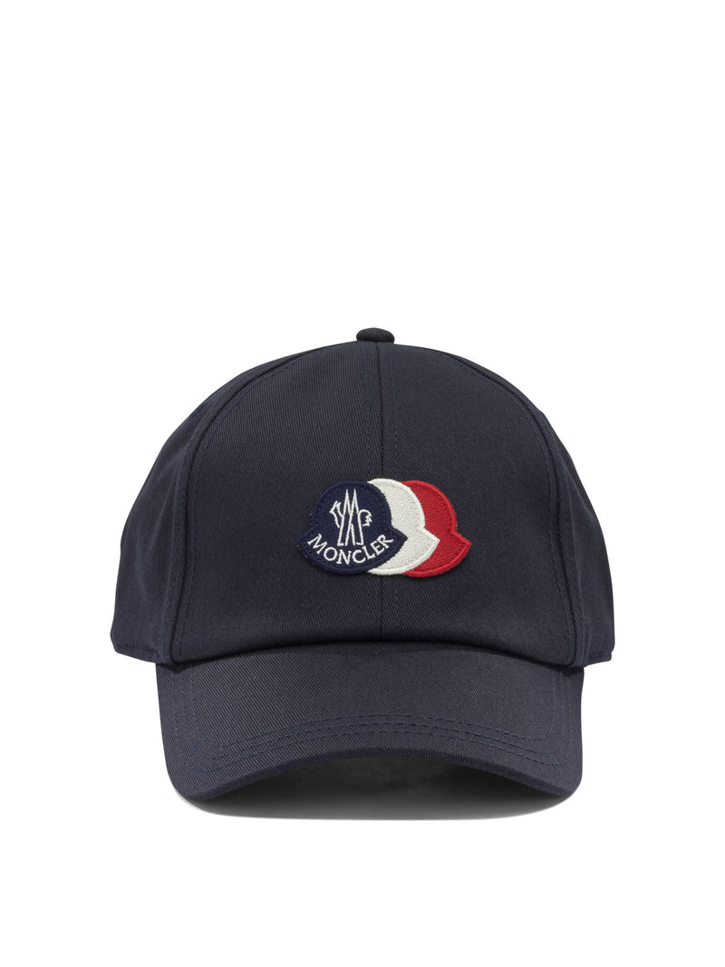 Moncler Moncler Baseball Cap with Logo Blue Men - World Class Fashion