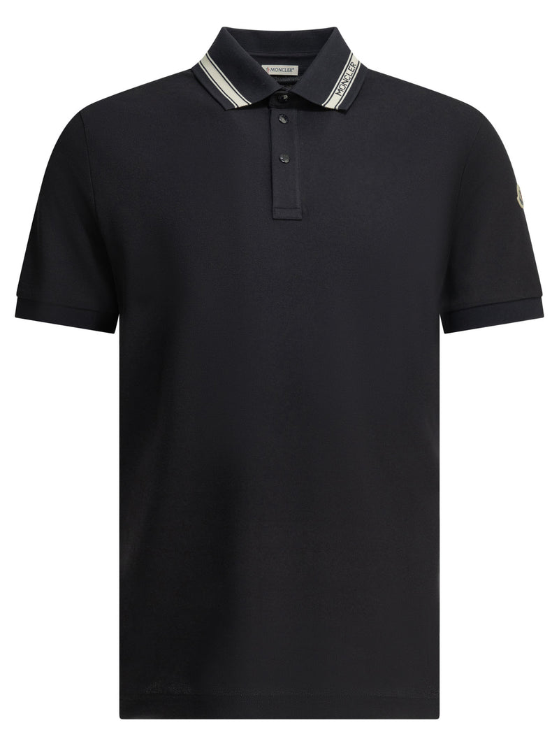 Moncler Moncler Polo Shirt With Buttons And Logo - World Class Fashion
