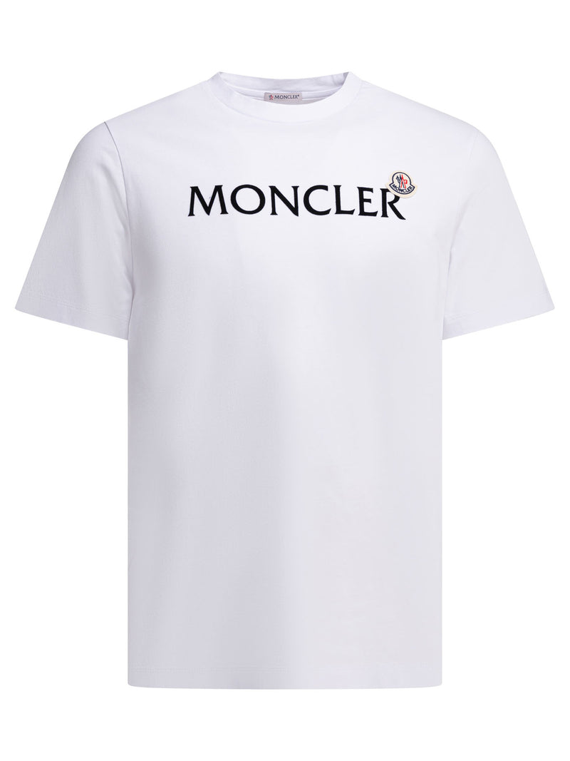 Moncler Moncler Crew-neck T-shirt White Men - World Class Fashion