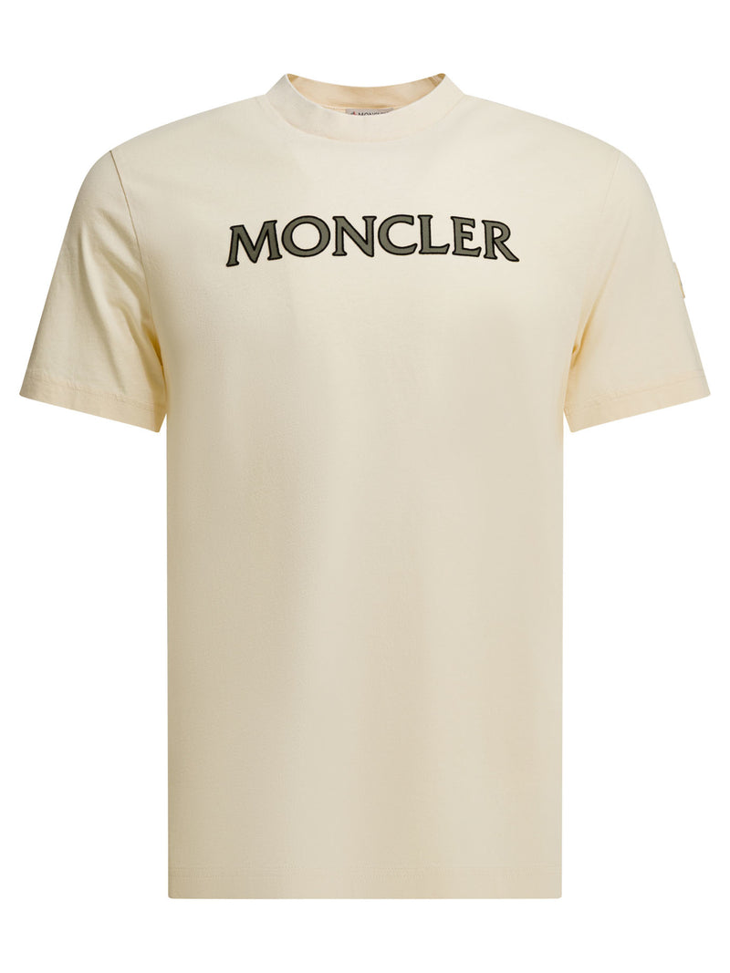 Moncler Moncler Crew-neck T-shirt White Men - World Class Fashion
