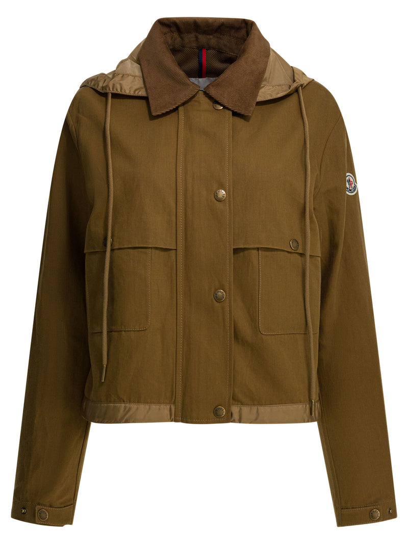 Moncler Moncler Aconitum Lightweight Jacket Brown - World Class Fashion
