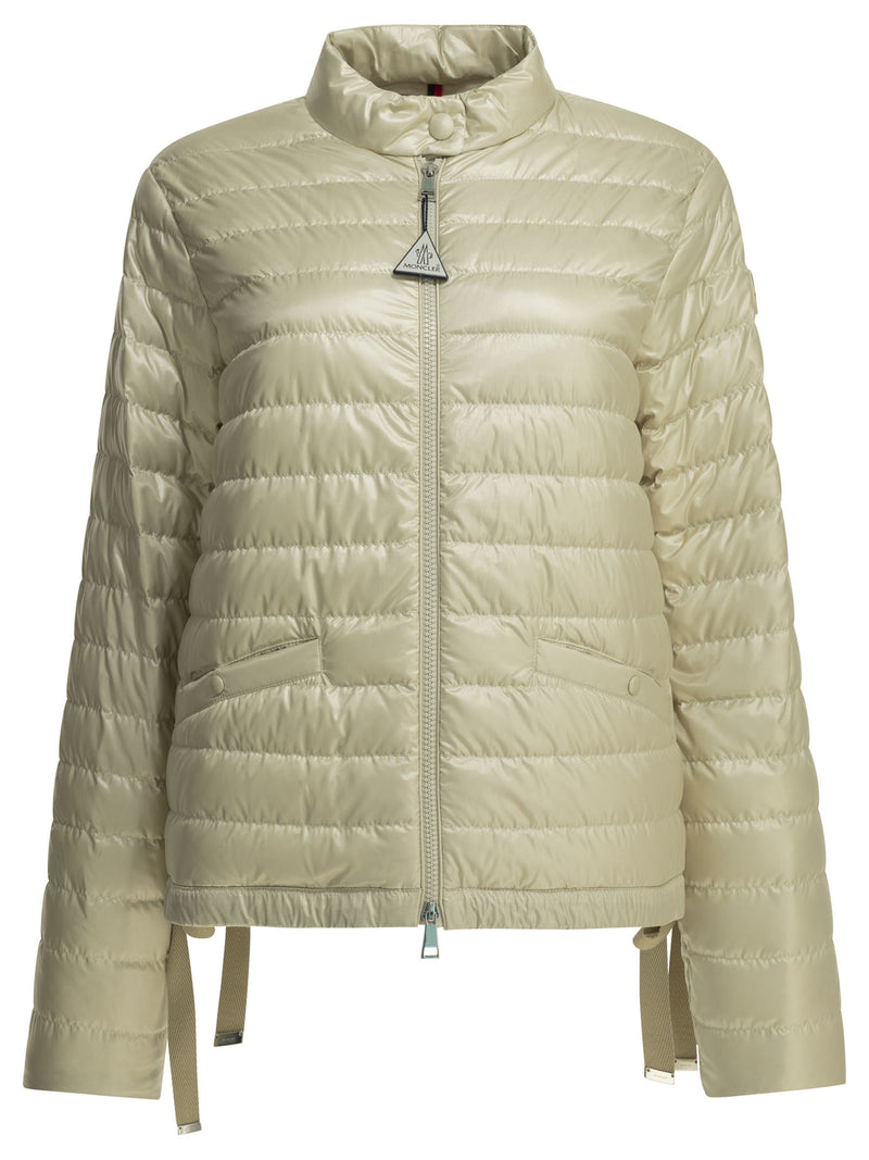 Moncler Moncler Azalee Short Quilt White Women - World Class Fashion