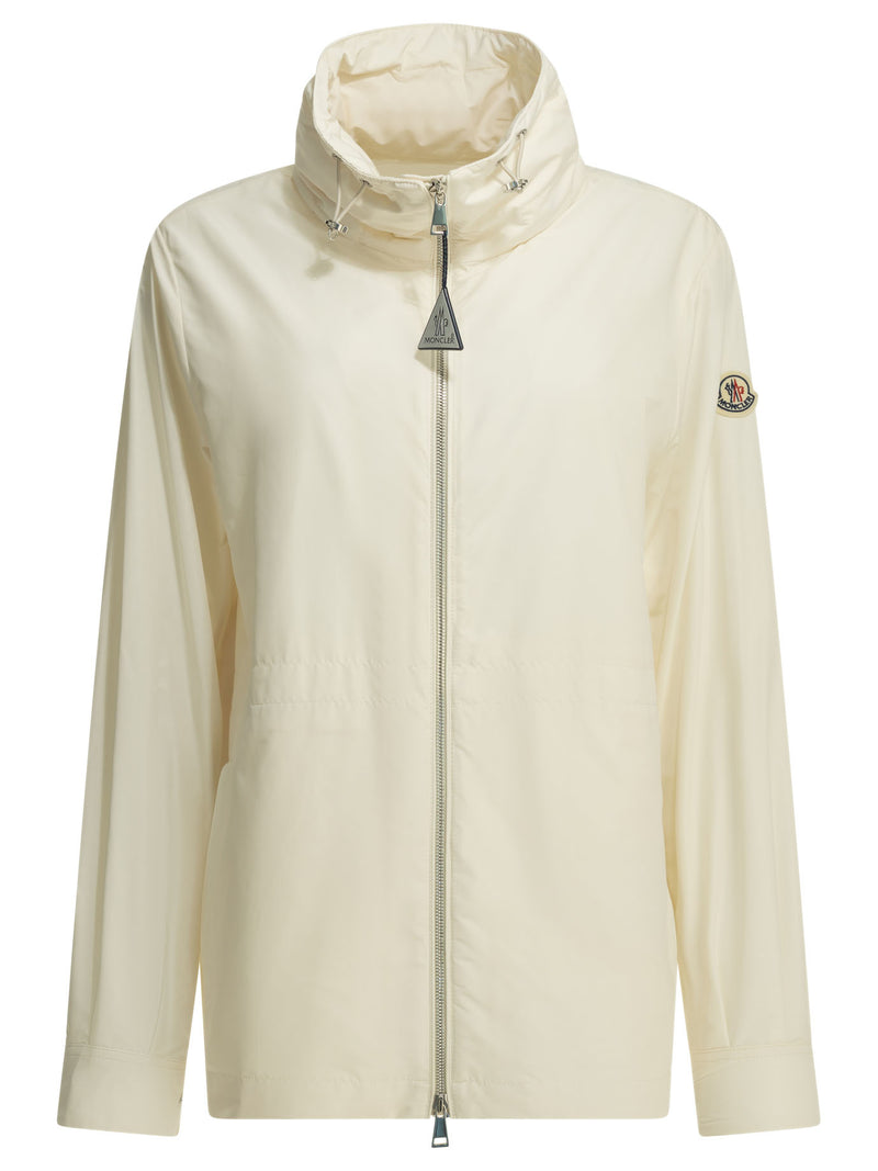 Moncler Moncler Enette Lightweight Jacket White Women - World Class Fashion