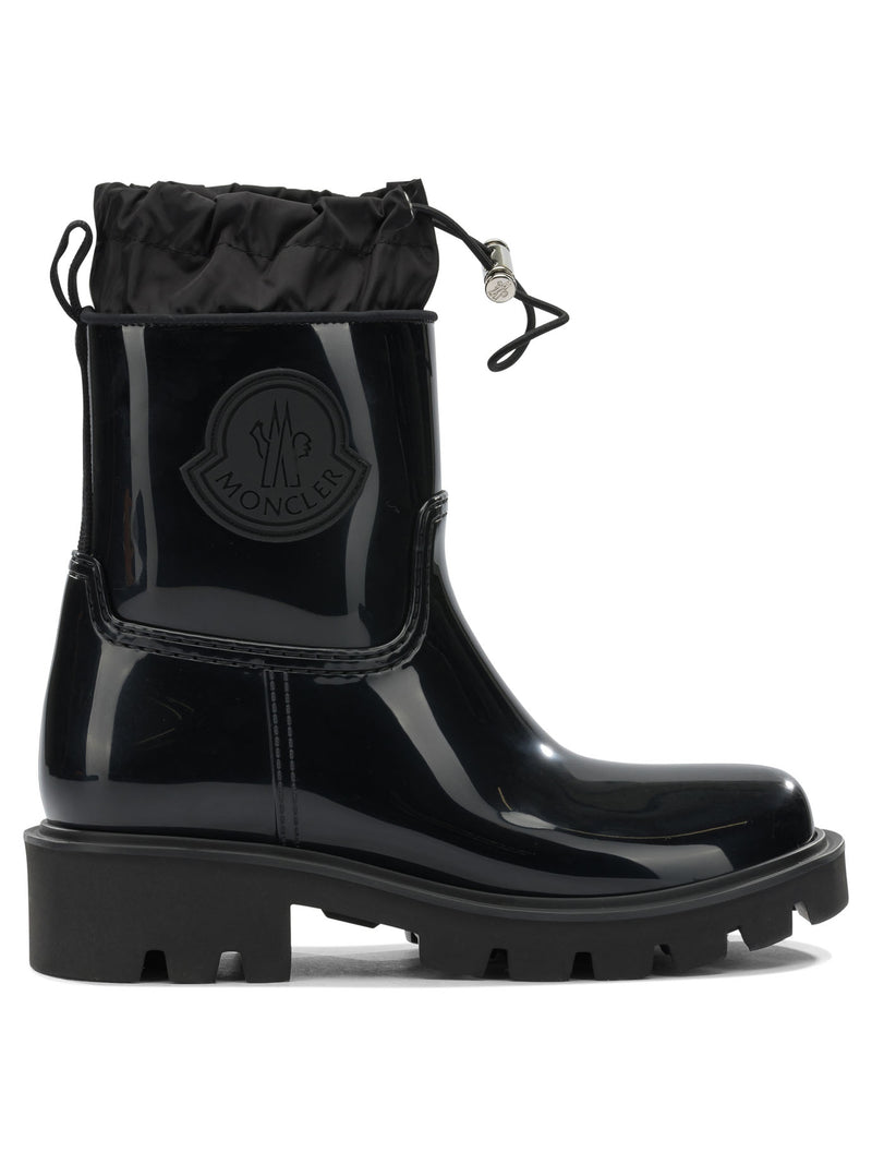 Moncler Moncler Kickstream Rain Black Women Boots - World Class Fashion