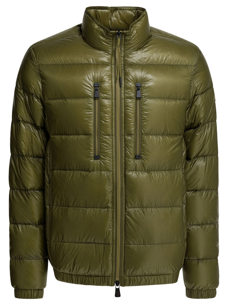 Moncler Grenoble Moncler Grenoble Orres Short Down Jacket Green - World Class Fashion