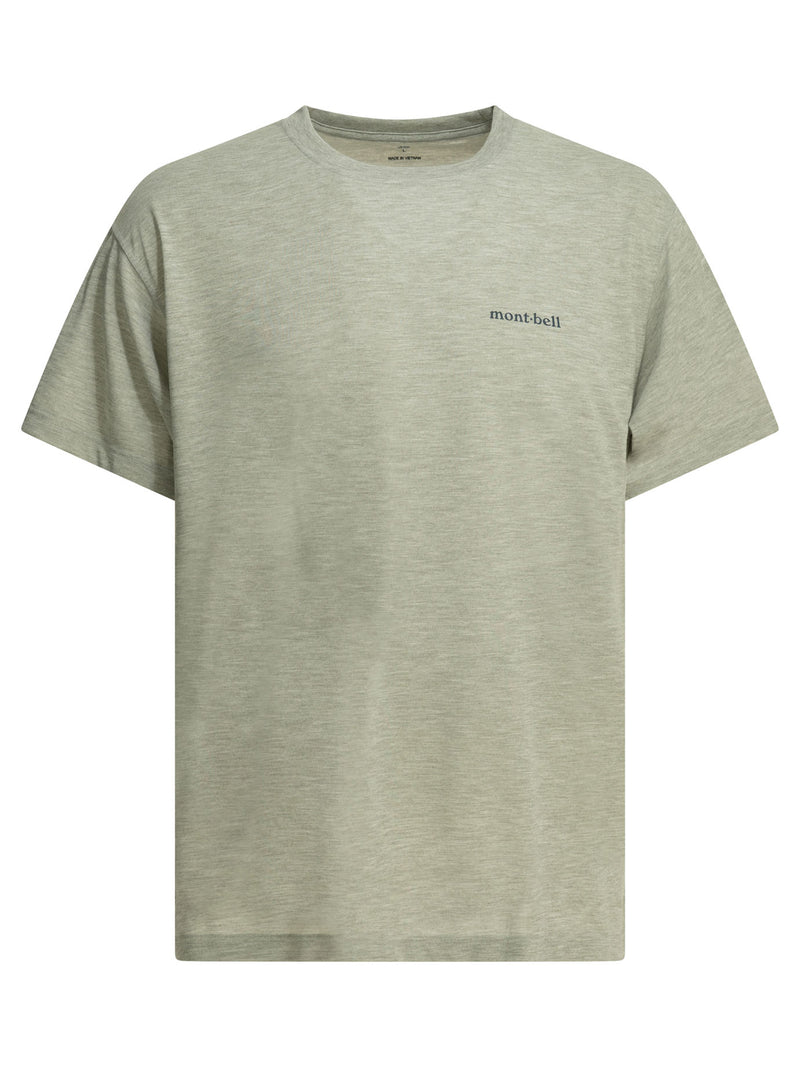 Montbell Camiseta de poliéster gris Montbell para hombre - World Class Fashion