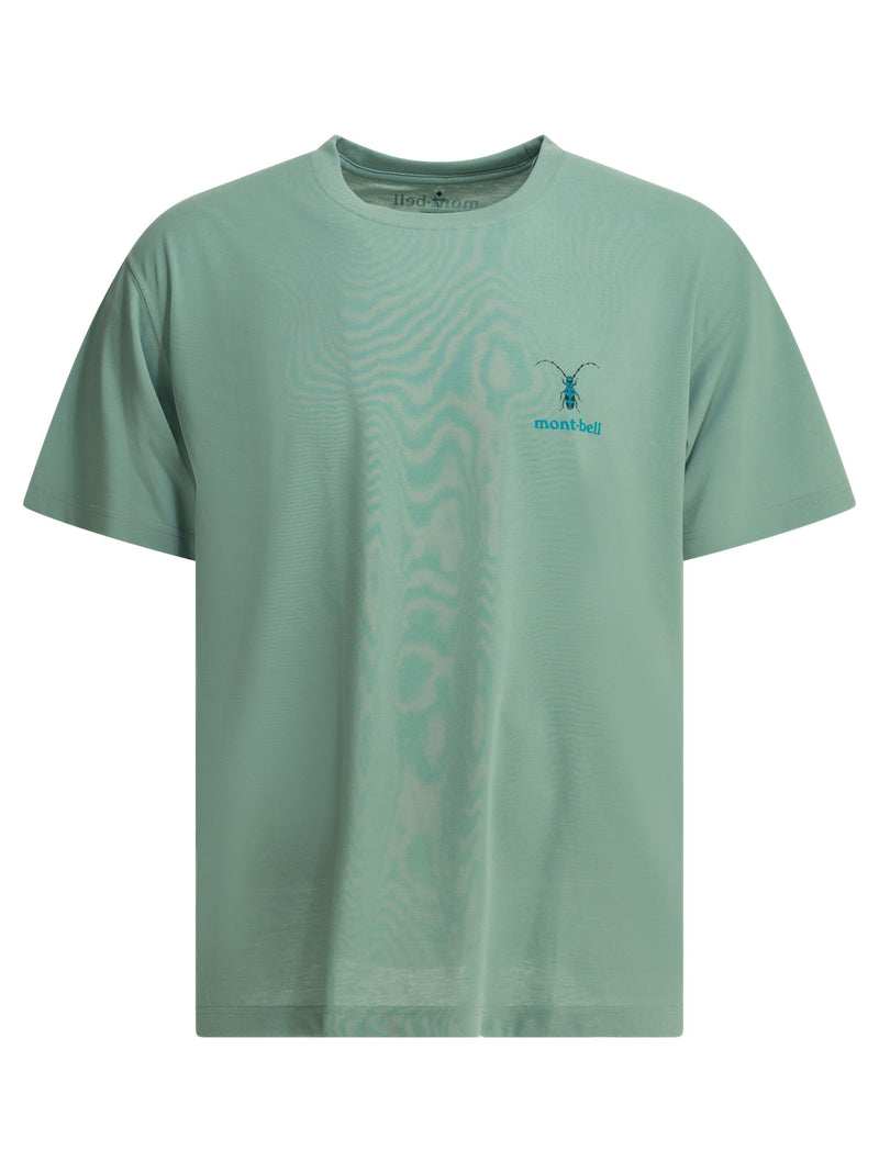 Montbell Montbell Camiseta de Poliéster para Hombre Azul Claro - World Class Fashion