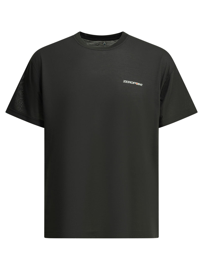 Montbell Camiseta de poliéster negra para hombre Montbell - World Class Fashion