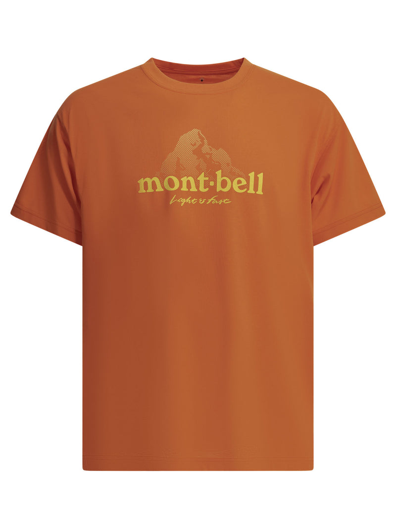 Montbell Montbell Camiseta de poliéster naranja para hombre - World Class Fashion