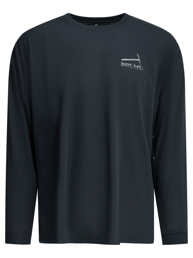 Montbell Camiseta de poliéster azul Montbell para hombre - World Class Fashion