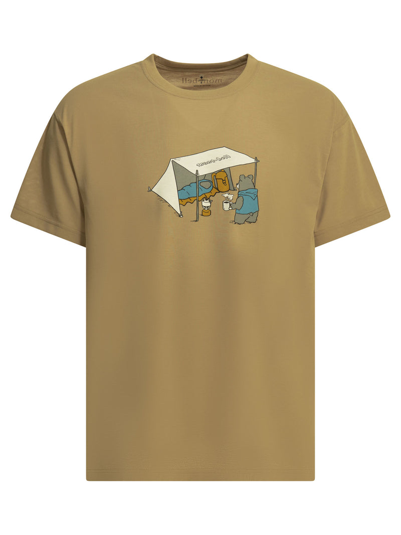 Montbell Montbell Camiseta de poliéster para hombre, color beige - World Class Fashion