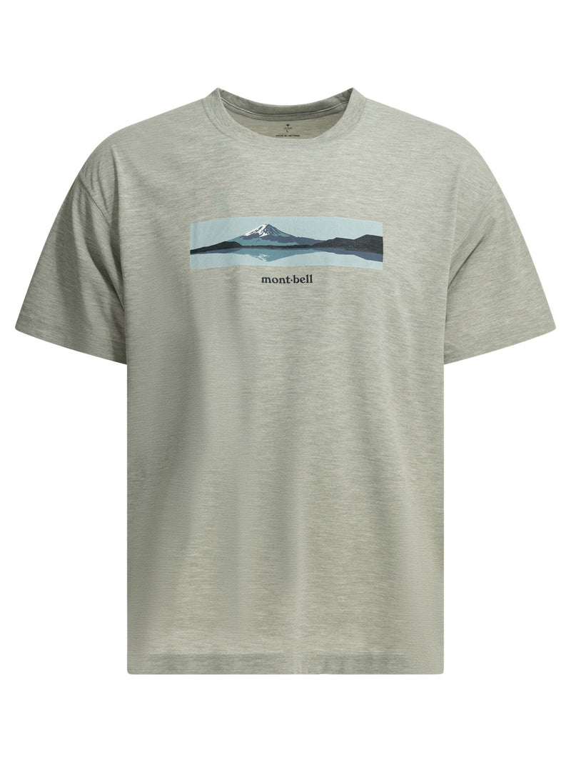 Montbell Camiseta de poliéster gris para hombre Montbell - World Class Fashion