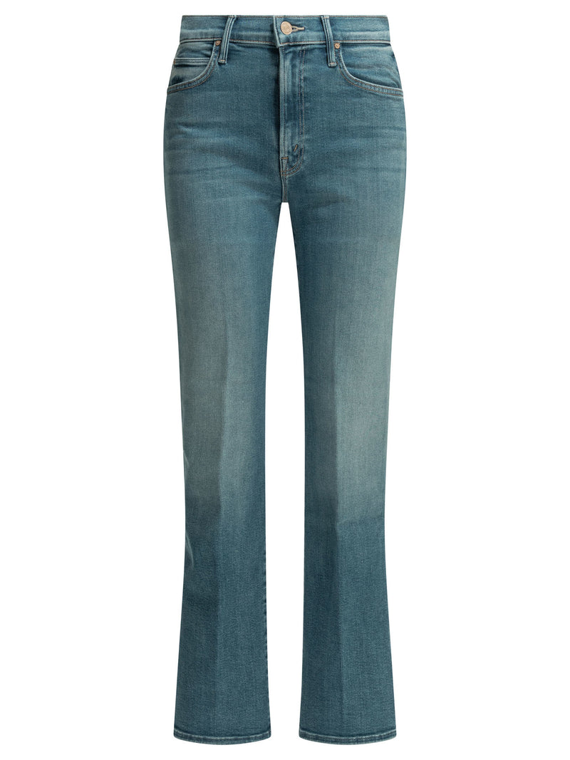 Mother Denim Mother Denim The Kick It Straight Leg Jeans Blue - World Class Fashion