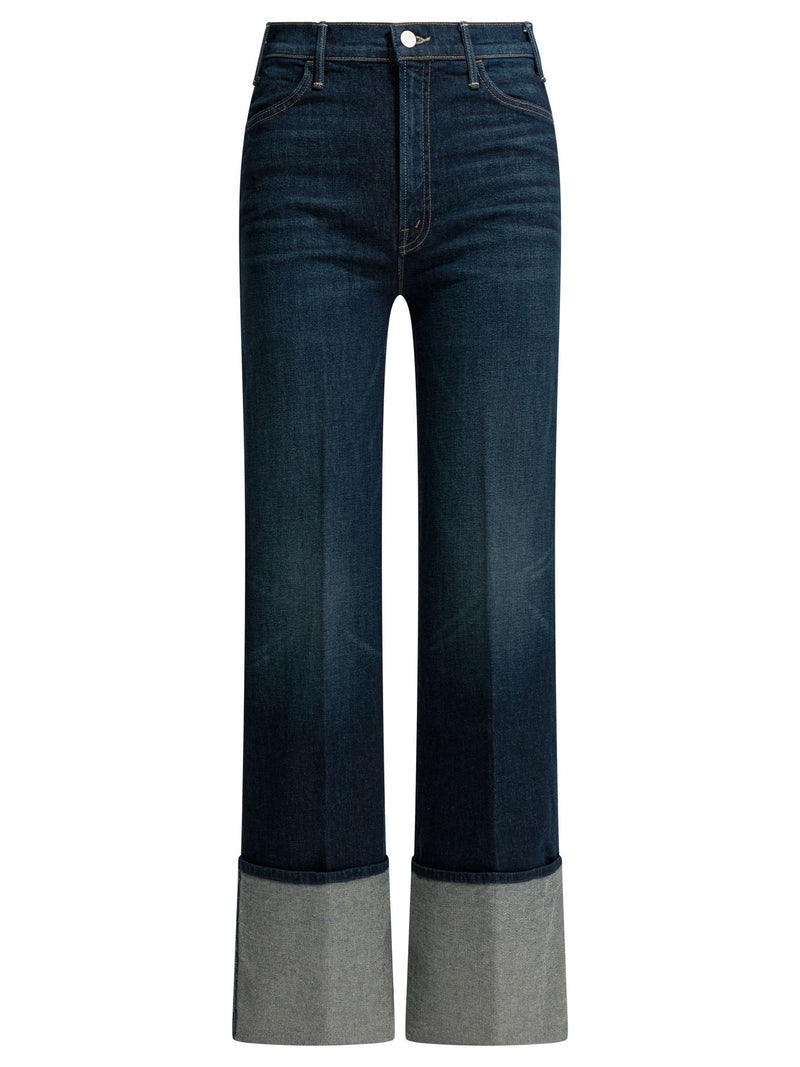 Mother Denim Mother Denim Vaqueros Kicks And Riffs Azules - World Class Fashion