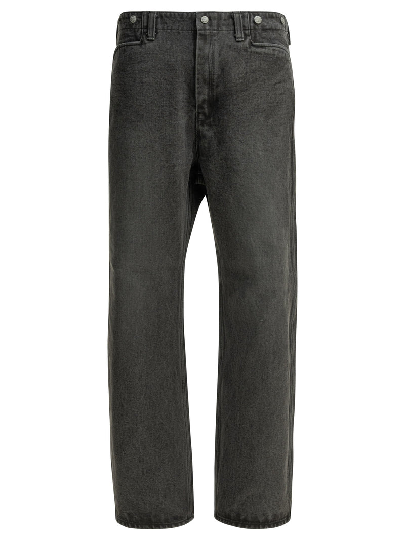 Needles Needles Frisco Straight-leg Jeans Black - World Class Fashion