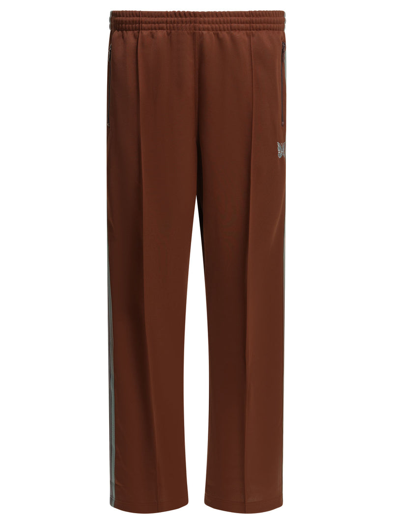 Needles Needles Sports Pants Bordeaux Men - World Class Fashion