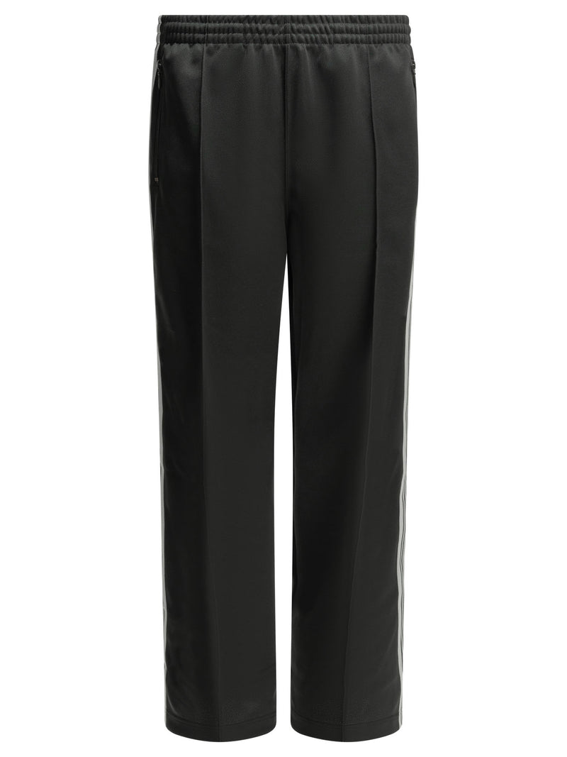 Needles Needles Sports Pants With Logo Black Men - World Class Fashion