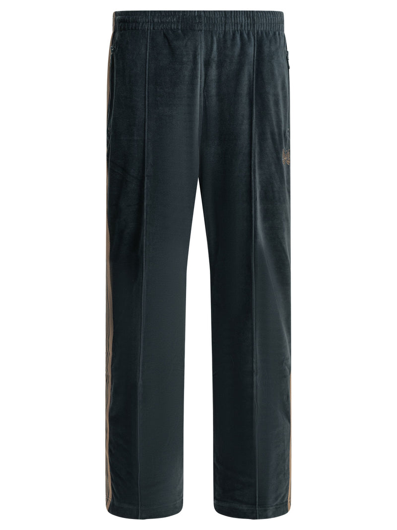 Needles Needles Sports Pants Steel Blue Men - World Class Fashion
