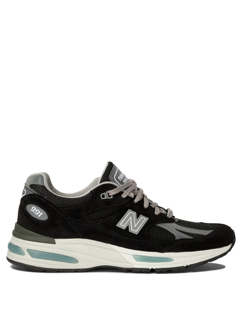 New Balance New Balance U991BK2 Black Suede Men Sneakers - World Class Fashion