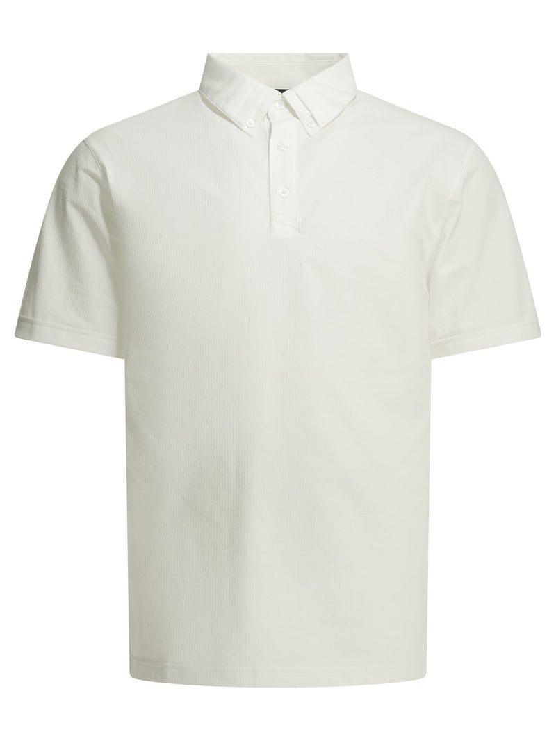 Oakley Oakley O-synk Pack Seersucker 2.0 Polo Shirt White - World Class Fashion