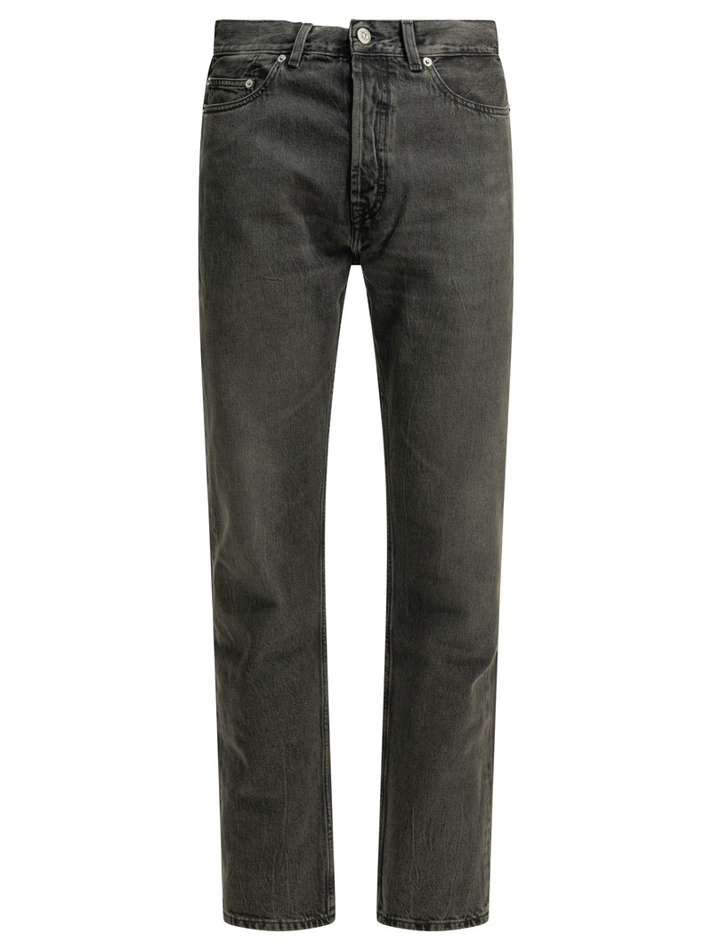 Our Legacy Our Legacy First Cut Straight Leg Jeans Black - World Class Fashion