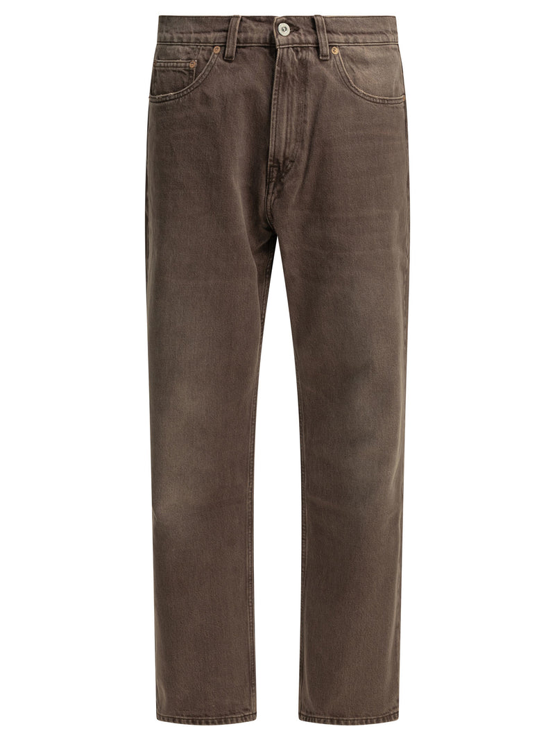Our Legacy Our Legacy Third Cut Straight Leg Jeans Brown - World Class Fashion