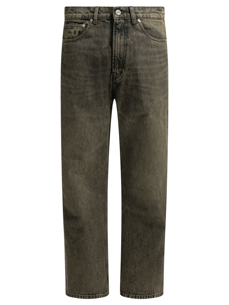 Our Legacy Our Legacy Third Cut Vaqueros Rectos Negros - World Class Fashion