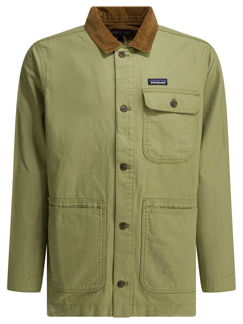Patagonia Patagonia Men Green Organic Cotton Jacket - World Class Fashion