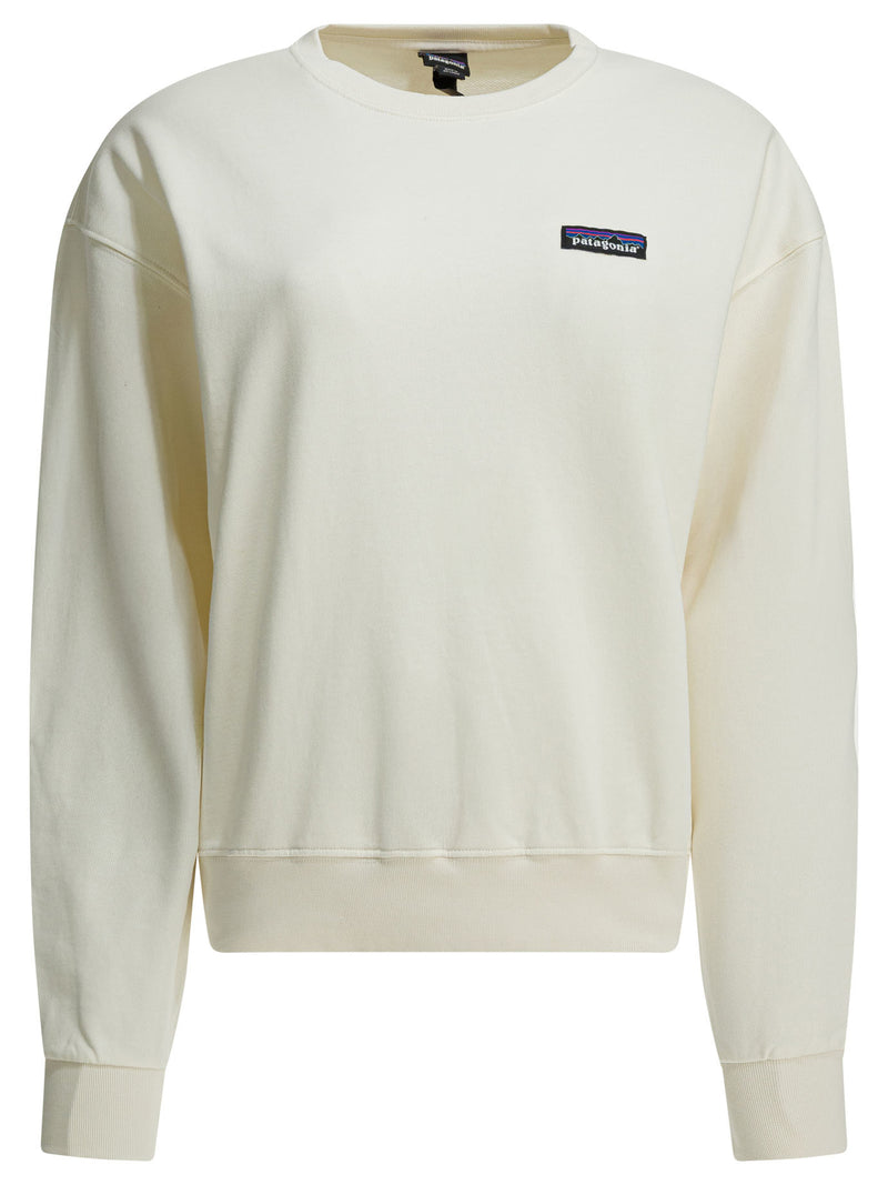 Patagonia Patagonia Women's Organic Cotton Sweatshirt White - World Class Fashion