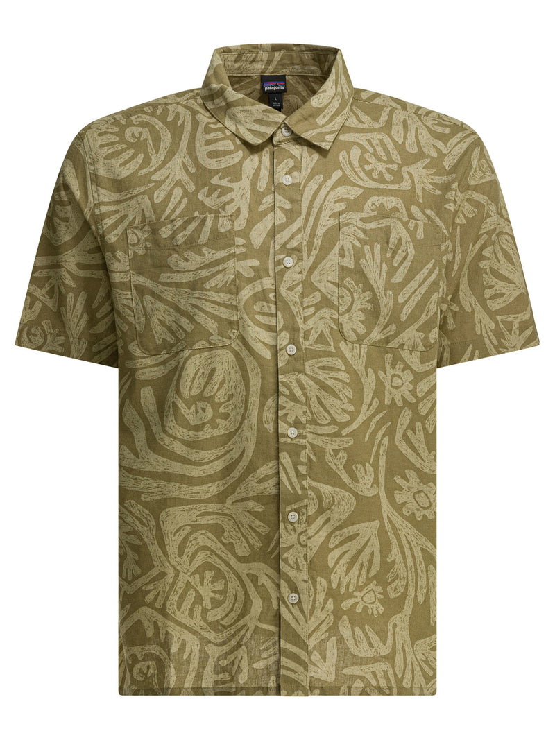 Patagonia Patagonia Men's Hemp Blend Shirt Green - World Class Fashion