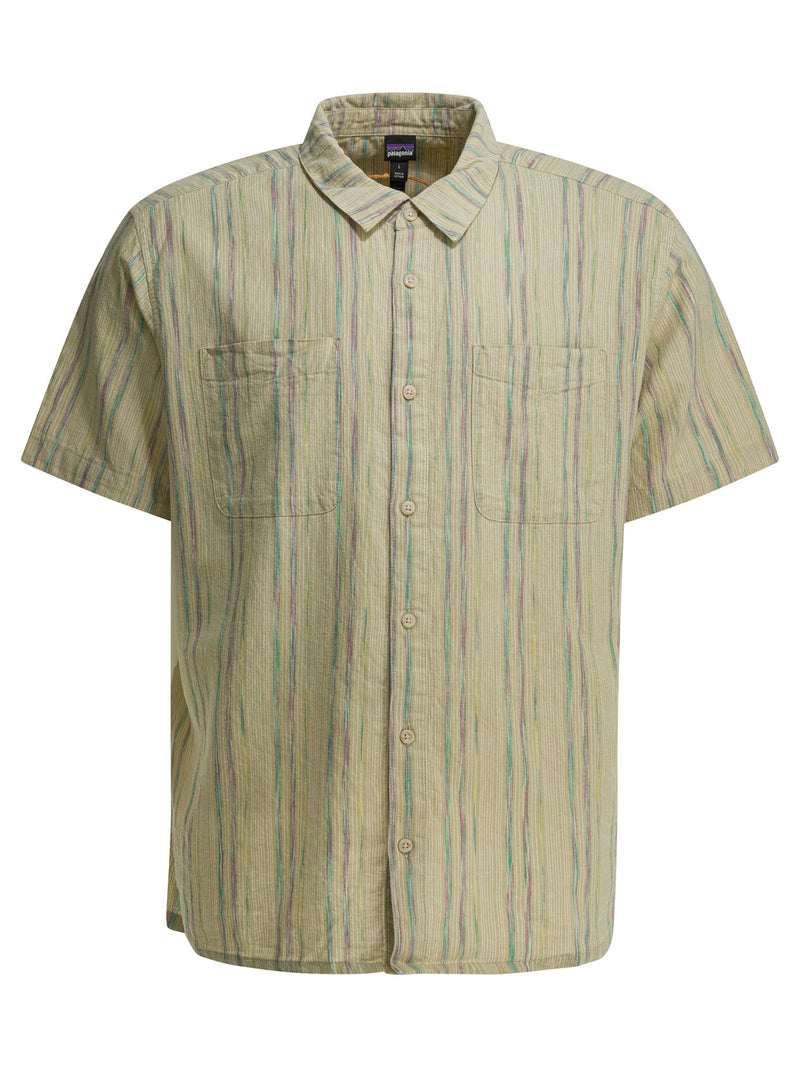 Patagonia Patagonia Men's Hemp Cotton Beige Shirt - World Class Fashion