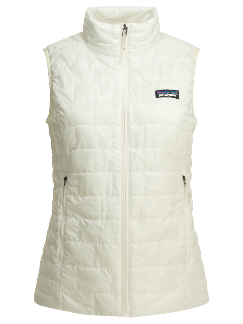 Patagonia Chaqueta de poliéster reciclado blanca para mujer Patagonia - World Class Fashion
