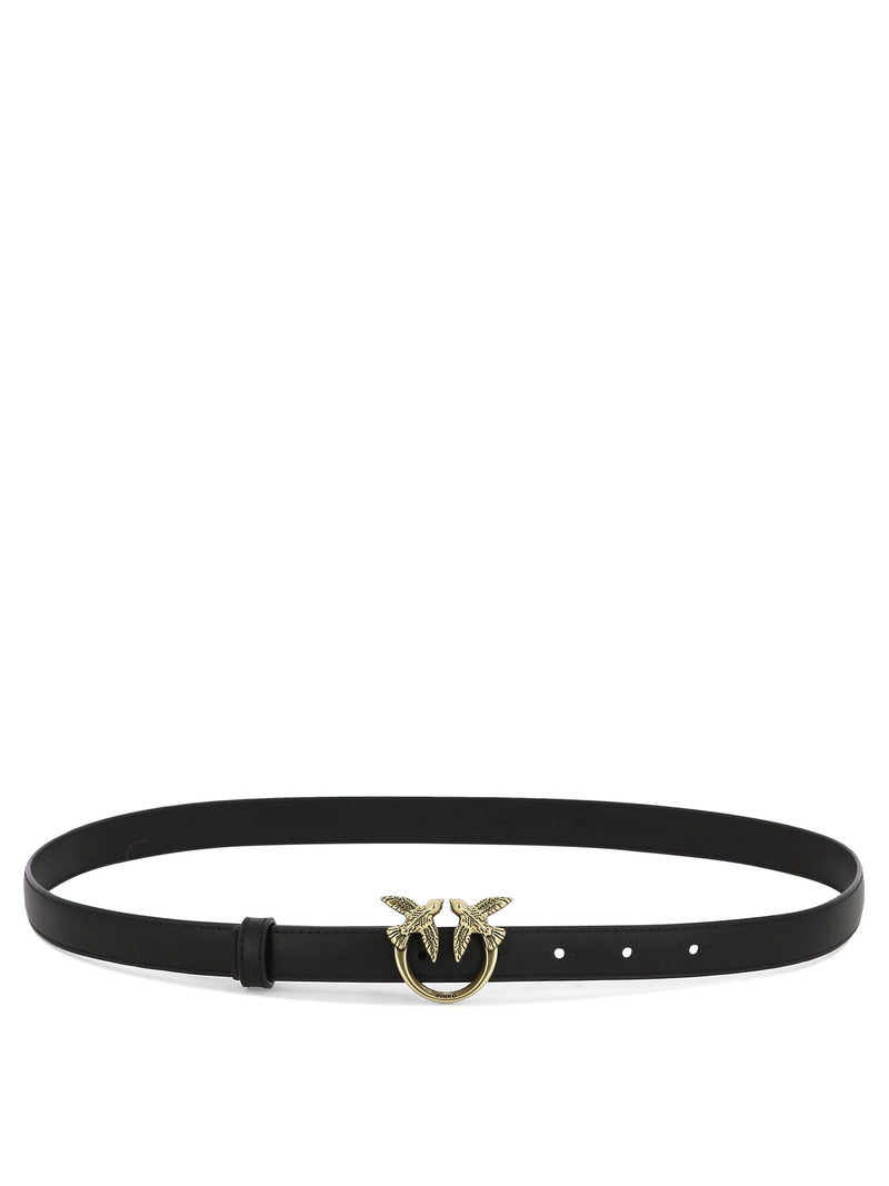 Pinko Pinko Women Leather Belt Black - World Class Fashion