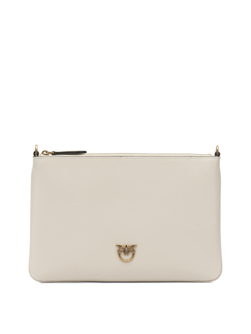 Pinko Pinko Women's White Goat Hair Clutch Bag - World Class Fashion