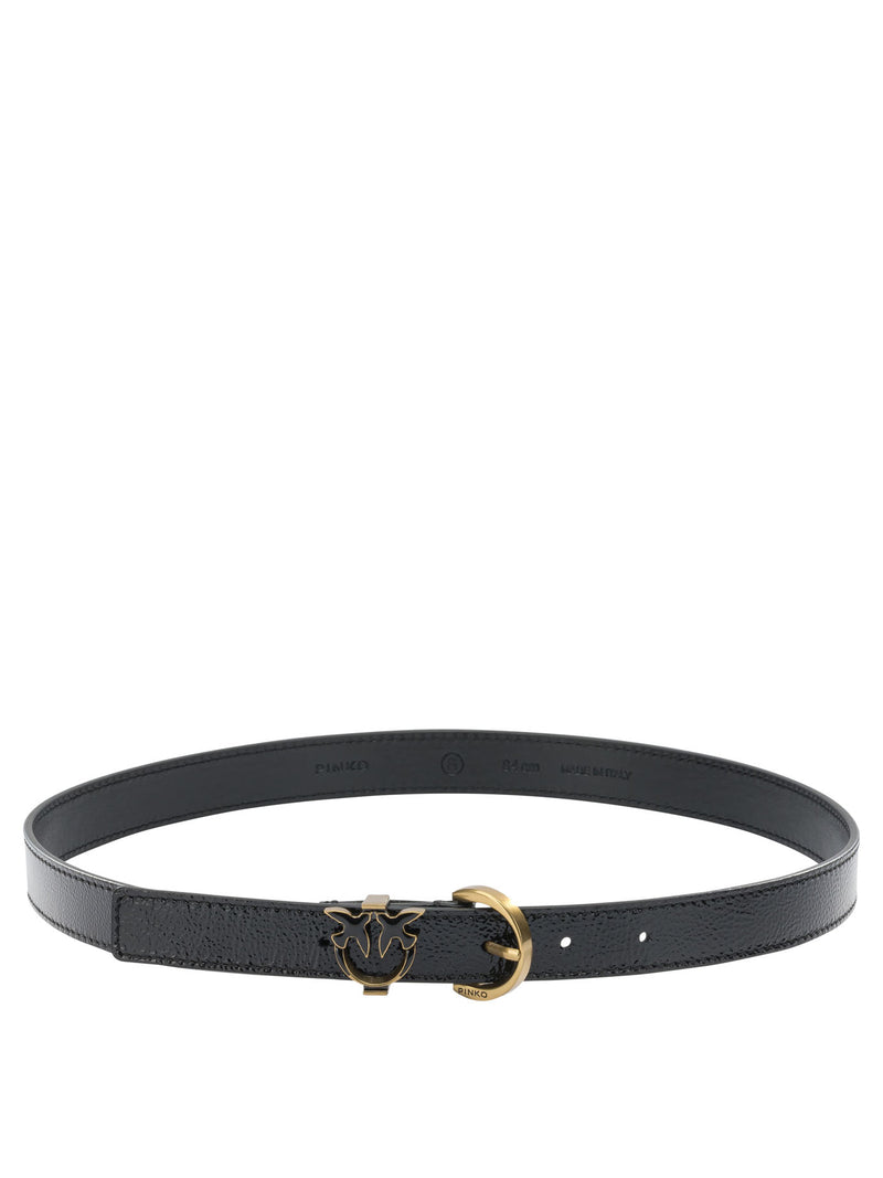 Pinko Pinko Leather Belt Black Women - World Class Fashion