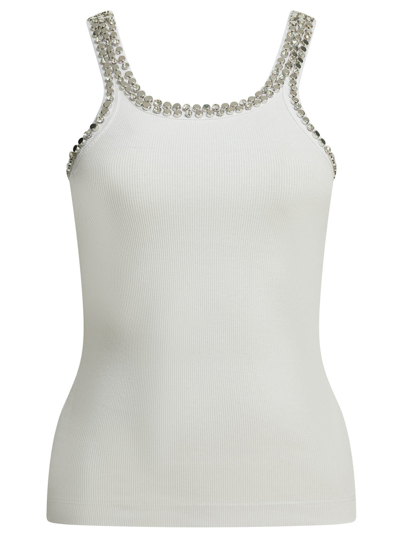 Pinko Pinko Cotton Blend Top White Women - World Class Fashion