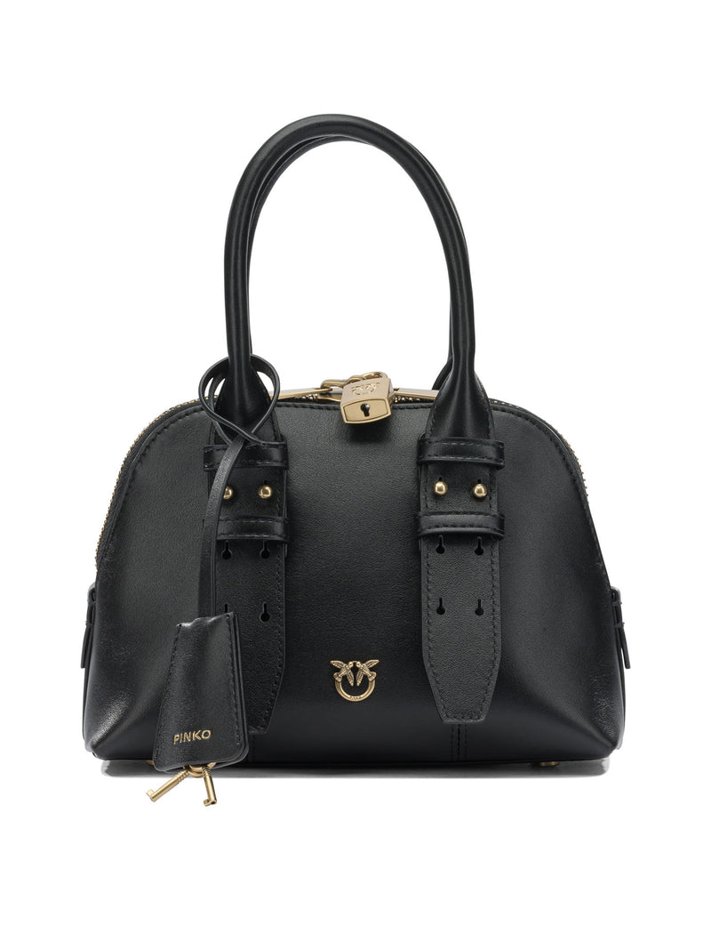Pinko Pinko Black Leather Handbag Women - World Class Fashion