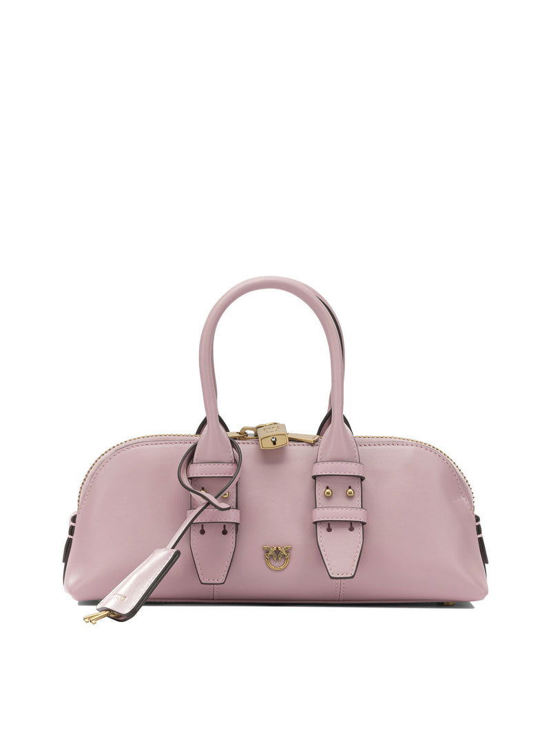 Pinko Pinko Leather Handbag Pink Women - World Class Fashion