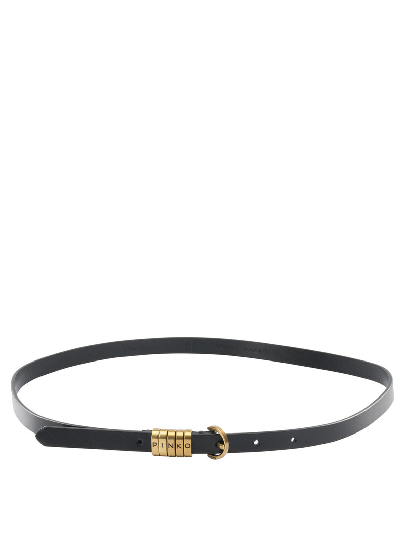 Pinko Pinko Leather Belt Black Women - World Class Fashion