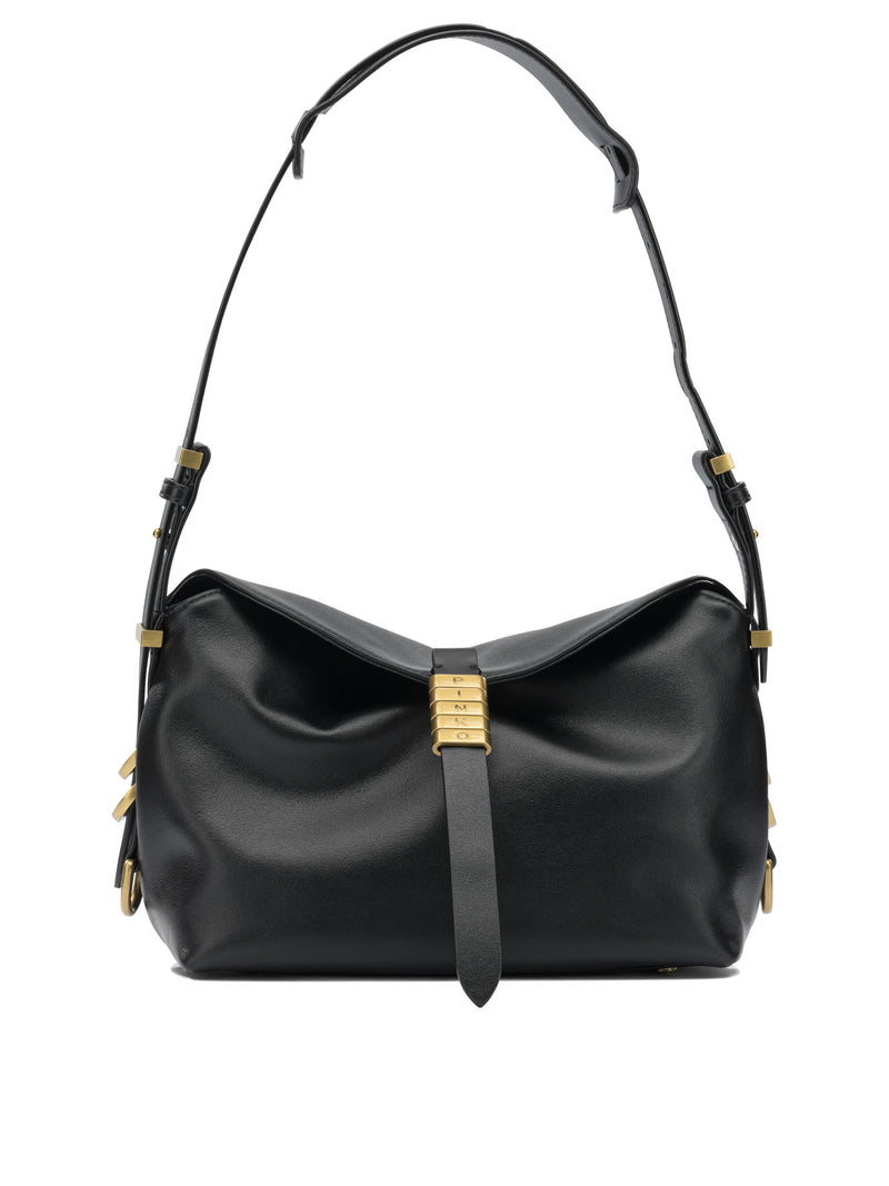 Pinko Pinko Women's Black Leather Handbag - World Class Fashion