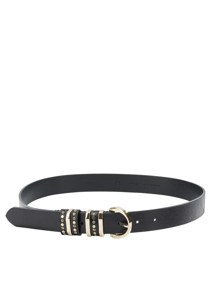 Pinko Pinko Women Belt Black - World Class Fashion