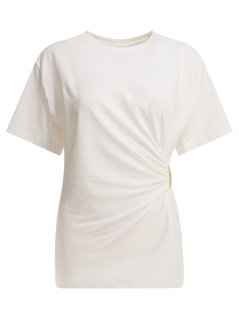 Pinko Pinko Women's Cotton T-Shirt White - World Class Fashion
