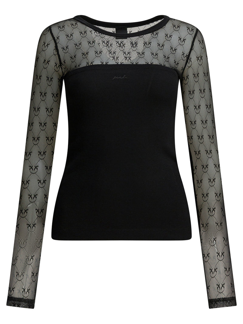 Pinko Pinko Women's Black T-Shirt 106472A362Z99 - World Class Fashion