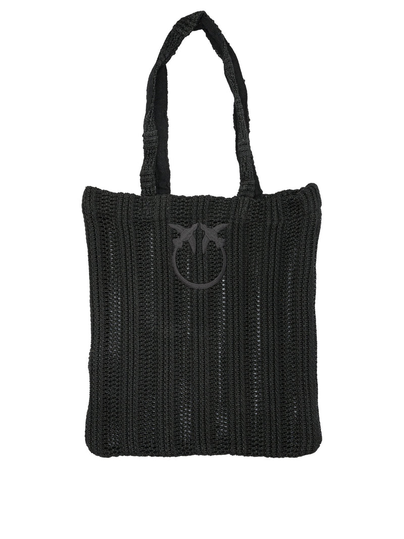 Pinko Pinko Women's Black Polypropylene Shoulder Bag - World Class Fashion