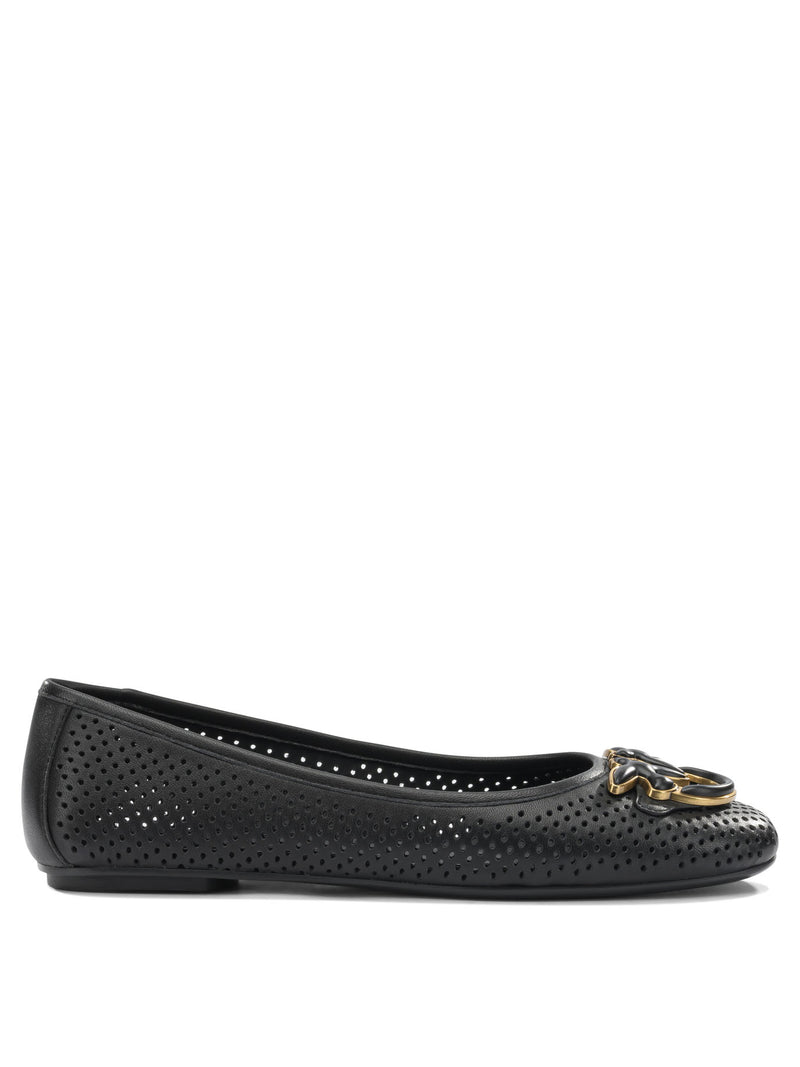 Pinko Pinko Women Ballerinas Black Leather - World Class Fashion