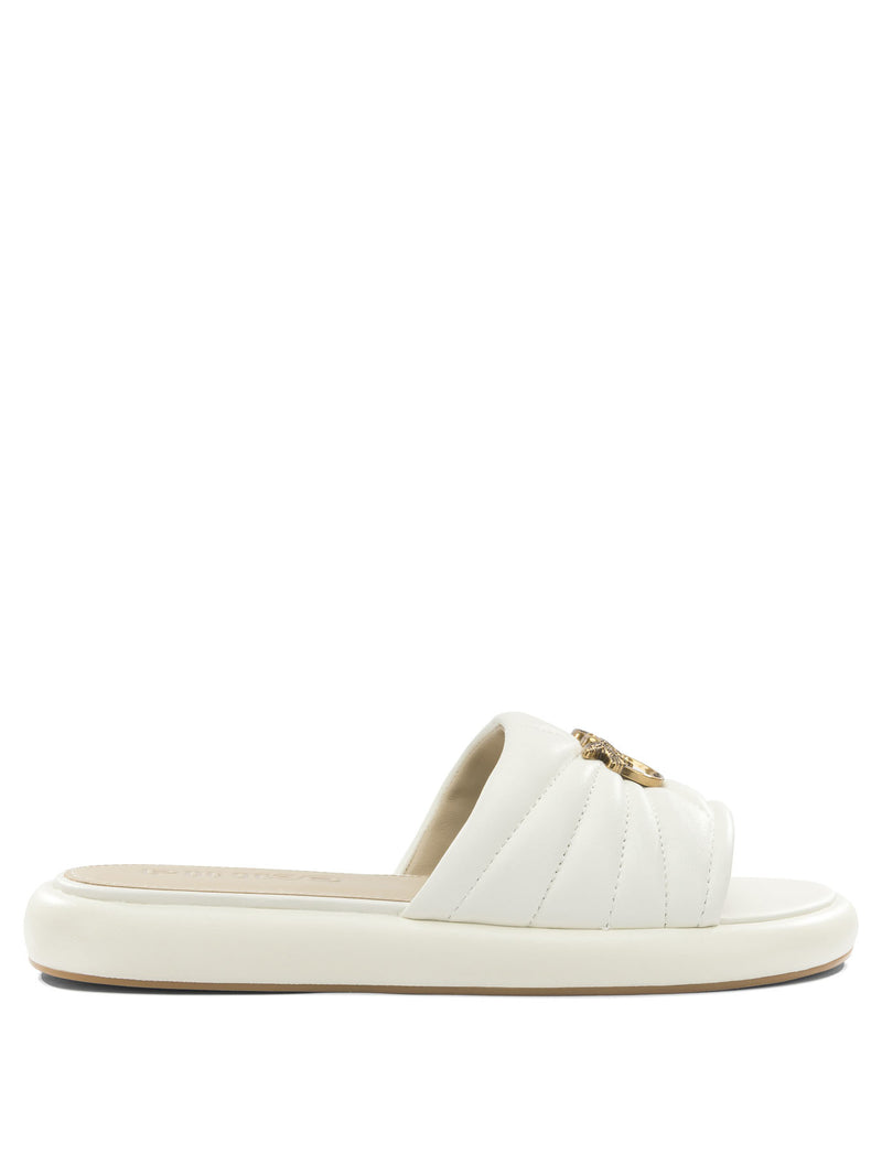 Pinko Pinko Leather Sandals White Women - World Class Fashion