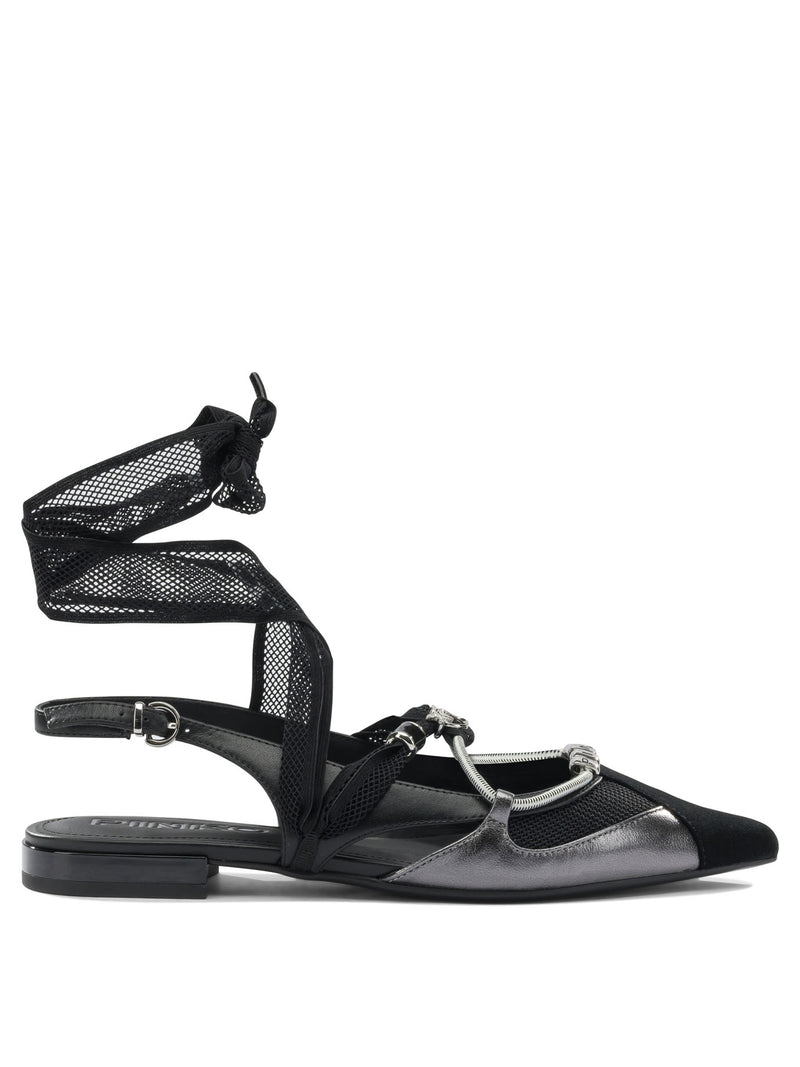 Pinko Pinko Leather Ballerinas Black Women - World Class Fashion