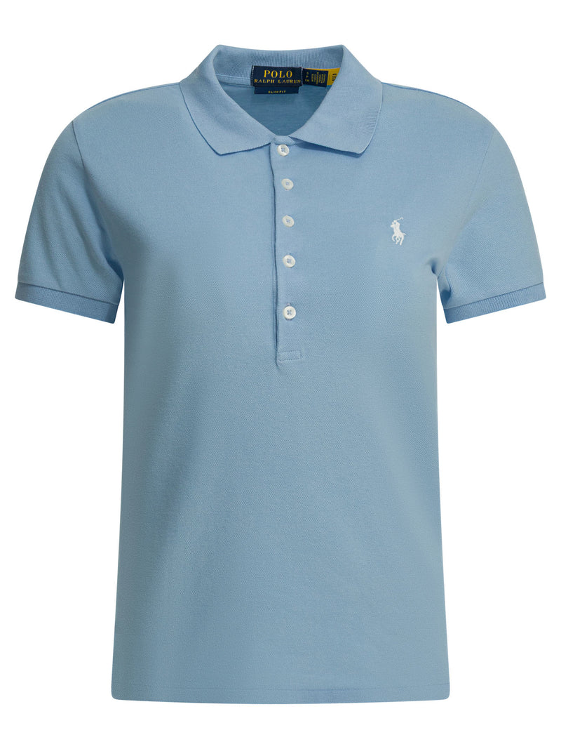Polo Ralph Lauren Polo Ralph Lauren Women Polo Shirt Office Blue - World Class Fashion