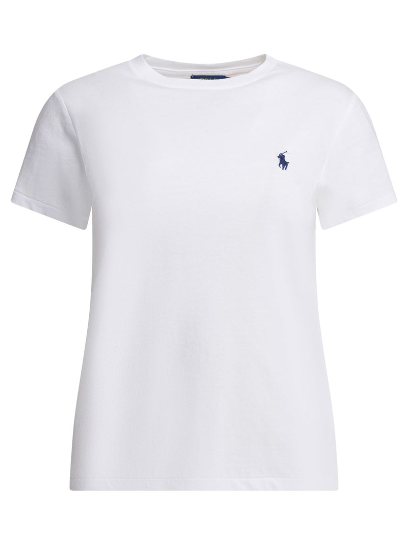 Polo Ralph Lauren Polo Ralph Lauren Crew-neck T-shirt White Women - World Class Fashion