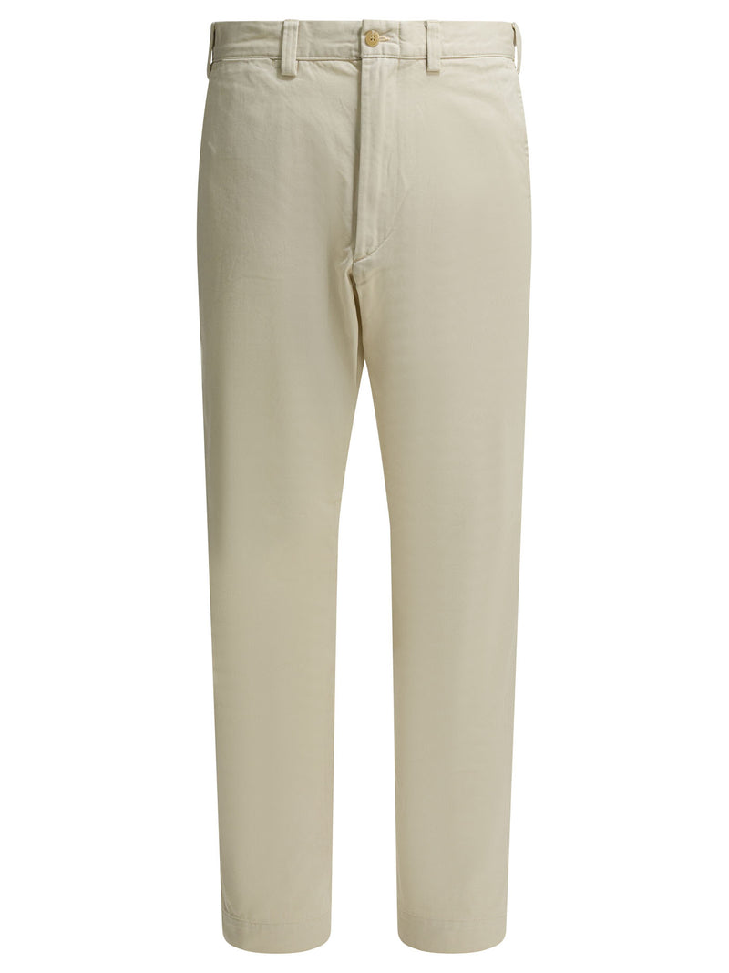Polo Ralph Lauren Pantalón de algodón gris para hombre Polo Ralph Lauren - World Class Fashion
